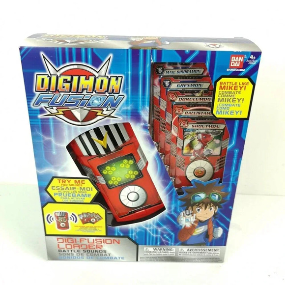 Bandai Digimon Fusion Loader Collectible DigiFusion New Sealed - Picture 4 of 4